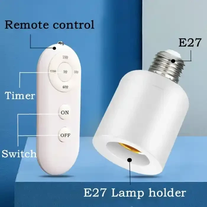 Smart Remote Control Lamp Holder – রিমোট কন্ট্রোল সহ সহজ ইনস্টলেশন