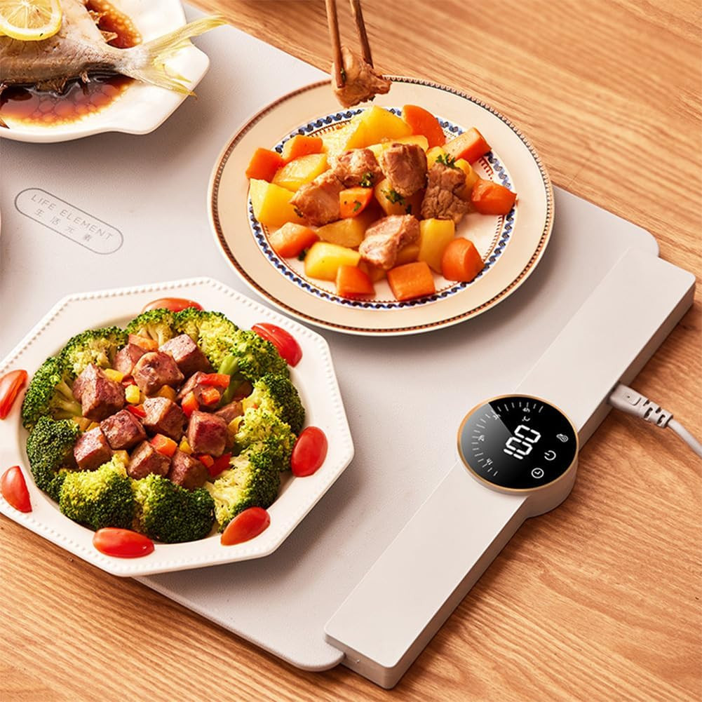 Portable Electric Food Warmer Pad – পার্টি ও ডেইলি ইউজের জন্য খাবার গরম রাখার Heating Board