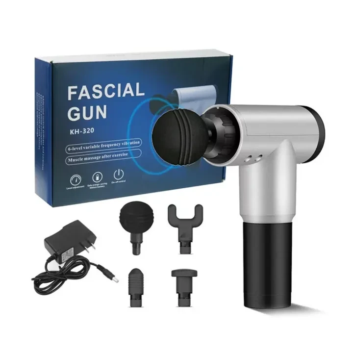 Body Massage Gun Electric Vibration Body Muscle Fascial Gun & Recovery Device