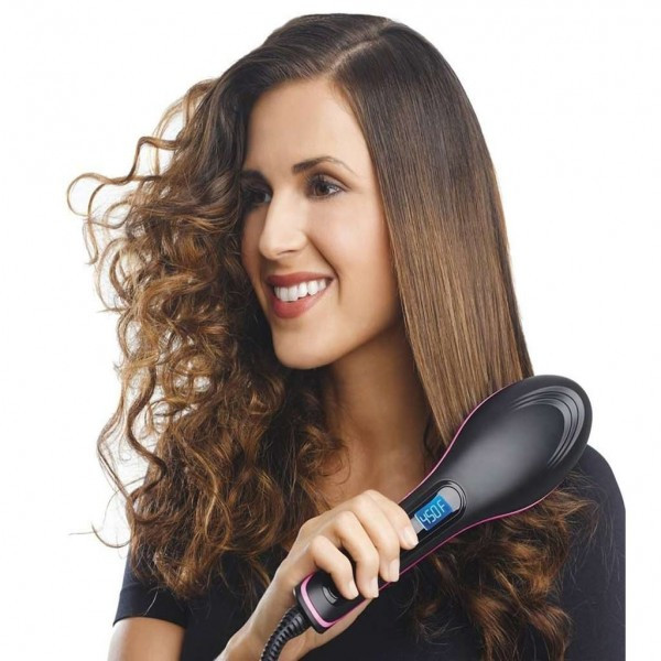 Hair Straightener Brush