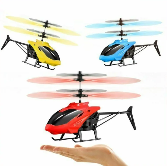 DR Infrared Mini RC Helicopter for Kids Sensor Mini Helicopter